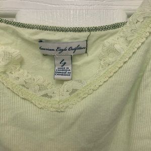 American Eagle Outfitters Tops - American Eagle - Lime Green Ribbed Tank Top American Eagle Outfitters Tops - American Eagle - Lime Green Ribbed Tank Top